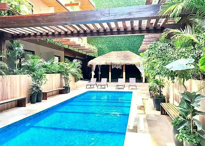 012 Modern Luxurious Wifi 100 Mb Apartment Tulum